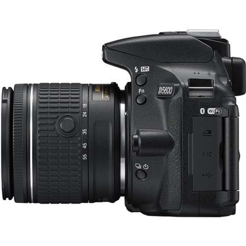 Câmera Nikon D5600 Kit com 18-55Mm F/3.5-5.6G Vr Af-P Dx
