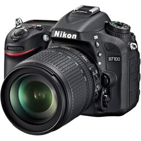Câmera Nikon D7100 com Lente 18-105mm F/3.5-5.6G ED VR DX