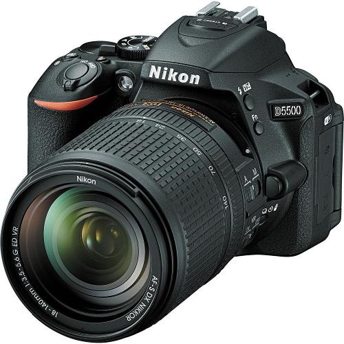 Câmera Nikon Dslr D5500 com Lente 18-140mm Vr