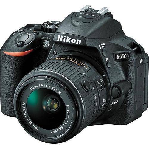 Câmera Nikon Dslr D5500 com Lente 18-55mm Vr