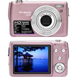 Câmera Polaroid IS829 16MP Zoom Óptico 8x Cartão 4GB
