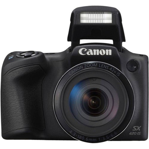 Câmera Powershot Is, 20mp, Tela 3.0', WI-FI/NFC Preto Canon SX420