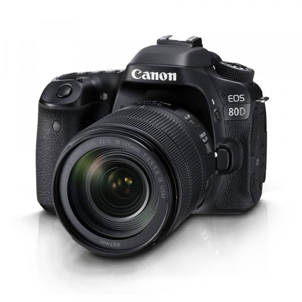 Camera Profissional Canon EOS 80D Kit Lente 18-135mm Nano Canon