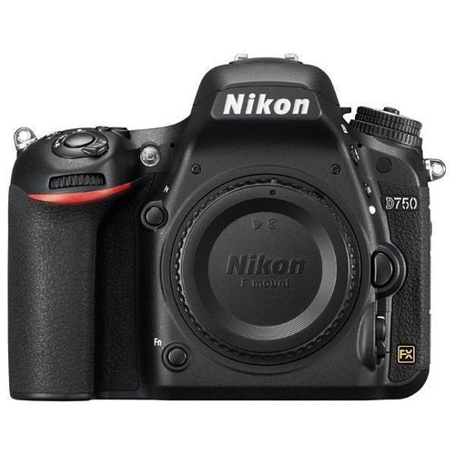 Câmera Reflex Nikon D750 3.2¿ Fx Cmos 24.3 Mpx Wi-fi Expeed 4 Full- Hd Preto