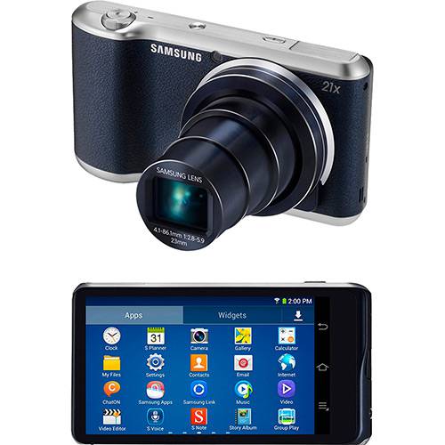 Tudo sobre 'Câmera Semiprofissional Samsung Galaxy 2 16.3MP Zoom Óptico 21x'