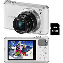 Câmera Semiprofissional Samsung Wb350 16.3MP Zoom Óptico 21x Wi-Fi
