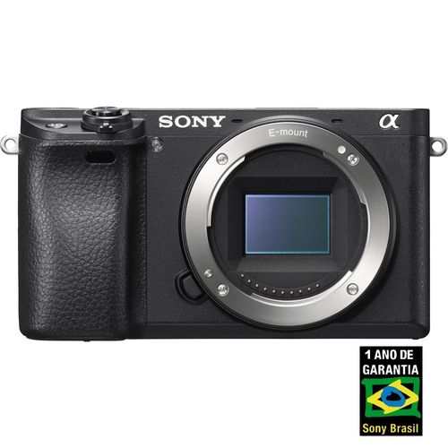 Câmera Sony Alpha A6300 Corpo com Sensor APS-C