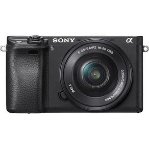 Câmera Sony Alpha A6300 L Mirrorless com Lente 16-50mm F/3.5-5.6 OSS