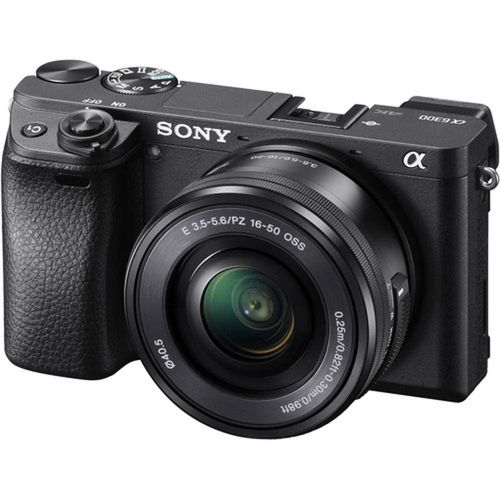 Câmera Sony Alpha A6300l Mirrorless com Lente 16-50mm F/3.5-5.6 Oss