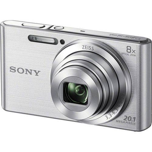 Câmera Sony Cyber-Shot Dsc-W830 Prata