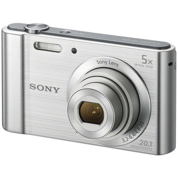 Câmera Sony Cyber-Shot DSC-W800 Prata - Sony