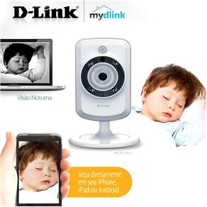 Câmera Wireless com Visão Noturna e Gravação de Imagens D-Link