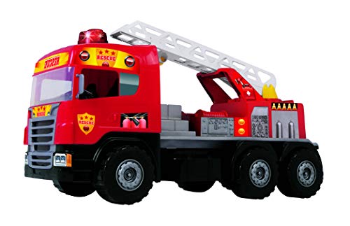 Caminhão Bombeiro Super Magic Toys Vermelho