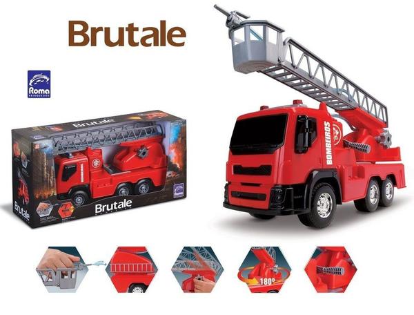 Caminhão Brutale Bombeiro Roma - Roma Brinquedos