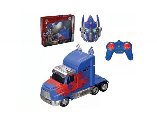 Caminhão Controle Remoto com Máscara Transformers Optimus Prime - Art Brink