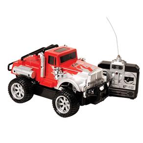 Caminhão de Controle Remoto Candide Garagem SA Competition com 7 Funções - Vermelho