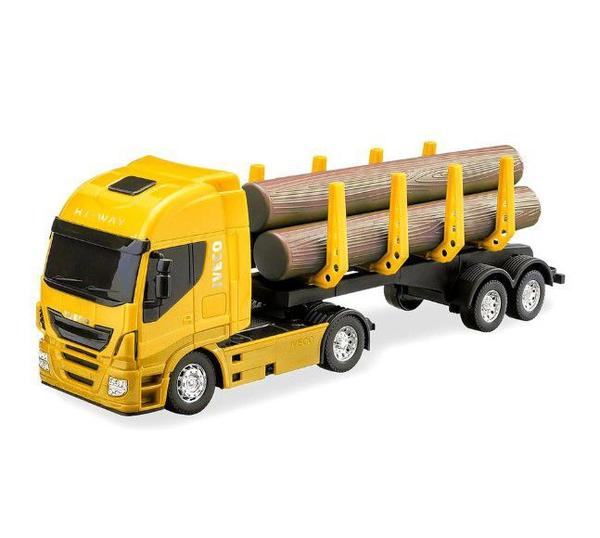 Caminhão Florestal Iveco Hi-Way Tora - Usual Brinquedos