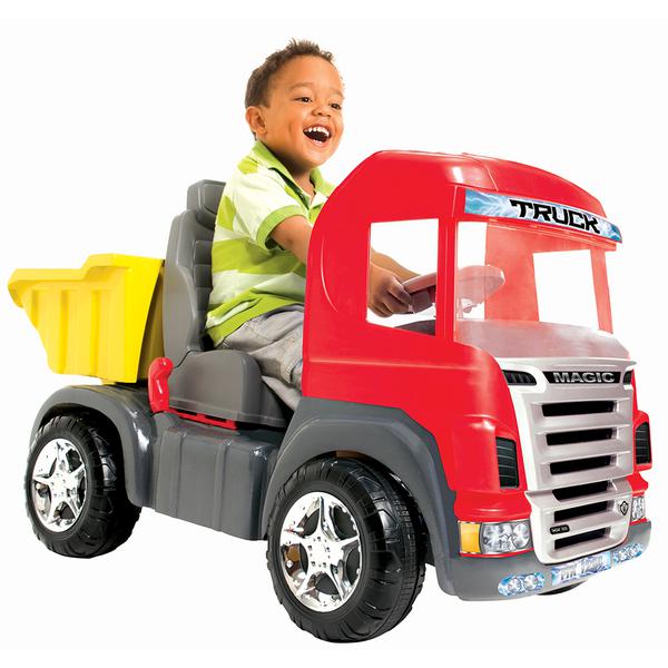 Caminhão Infantil Truck com Pedal Vermelho 9300 - Magic Toys - Magic Toys