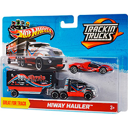 Tudo sobre 'Caminhão Porta Veículos Hot Wheels - Hiway Hauler Mattel'