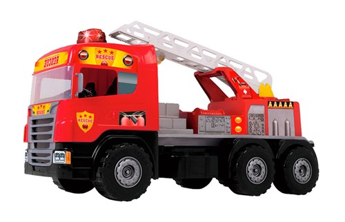 Caminhão Super Bombeiro Vermelho Magic Toys