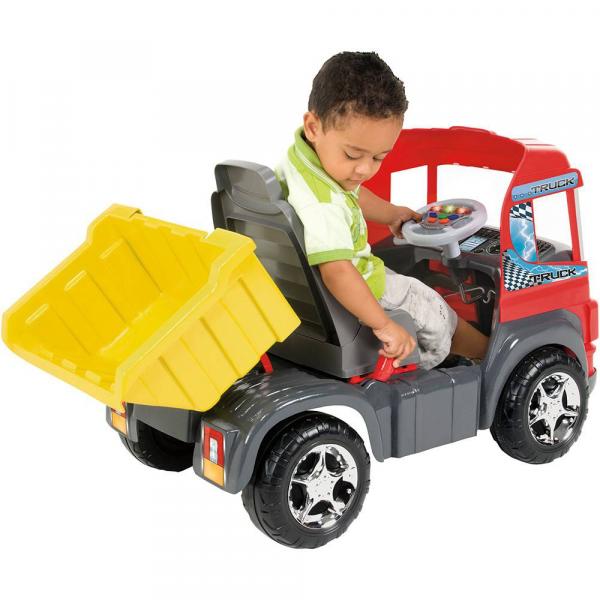 Caminhão Truck a Pedal - Vermelho - Magic Toys