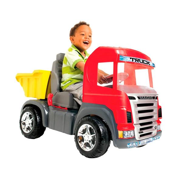 Caminhão Truck Pedal Vermelho - 9300 - Magic Toys - Galviani
