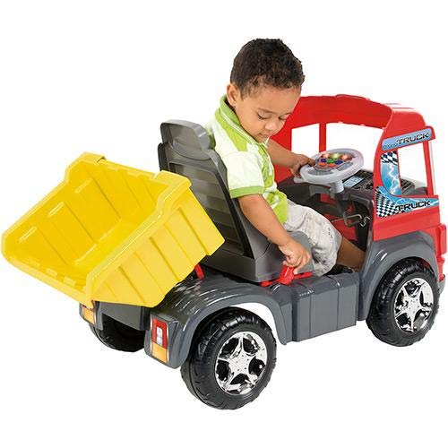 Caminhão Truck Pedal Vermelho 9300-Magic Toys