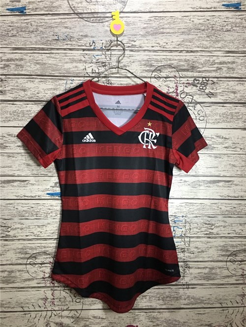 Camisa Adidas do Flamengo I 2019 Feminina (P)