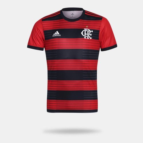 Camisa Adidas Flamengo 1 2018 2019 Sem Patrocínio FK9531