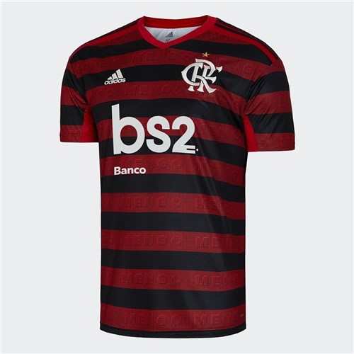 Camisa Adidas Flamengo com Patrocinios 19-20 (P)
