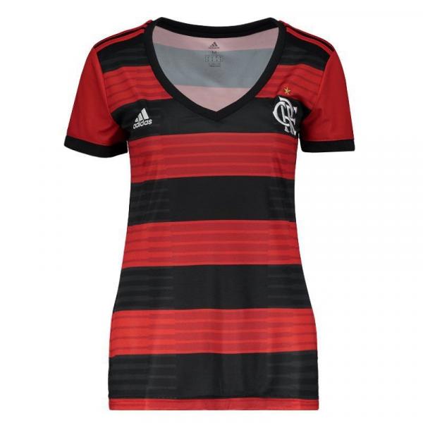 Camisa Adidas Flamengo I 2018 Feminina