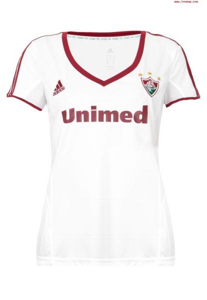 Camisa Adidas Fluminense II 2013 Feminina Branca