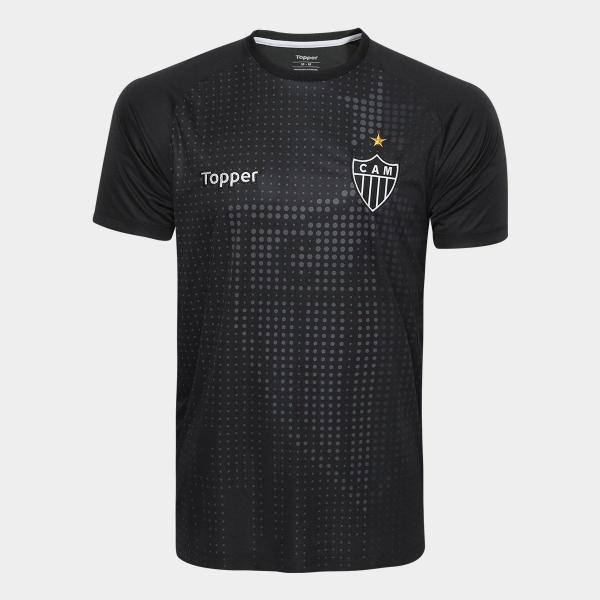 Camisa Atlético Mineiro 2018 Aquecimento Topper Masculina