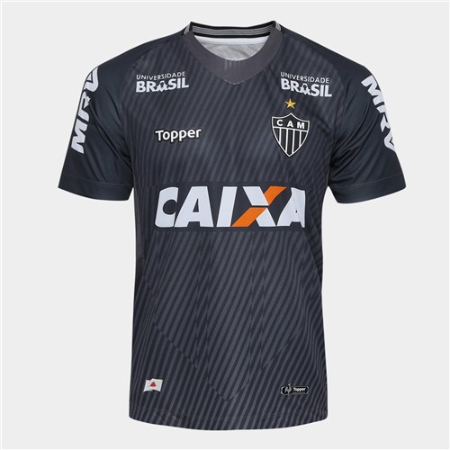 Camisa Atlético Mineiro Goleiro I 2018 Topper Cinza 4201674-3928 (P)