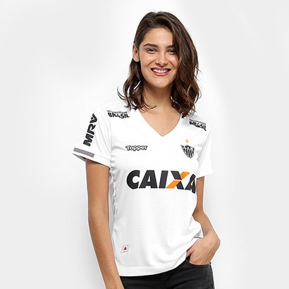 Camisa Atlético Mineiro II 2018 S/N° Torcedor Topper Feminina