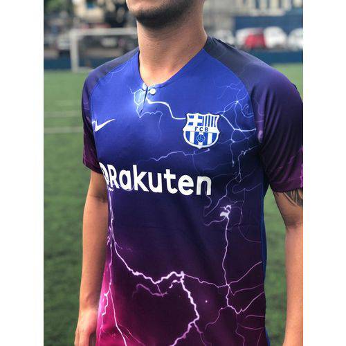 Tudo sobre 'Camisa Barcelona Edição Limitada Oficial Torcedor Azul 2019 Tamanho G Original'