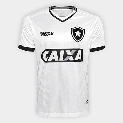 Camisa Botafogo III 2018 S/n° Torcedor Topper Masculina