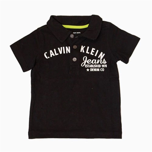 Camisa Calvin Klein Polo Preta