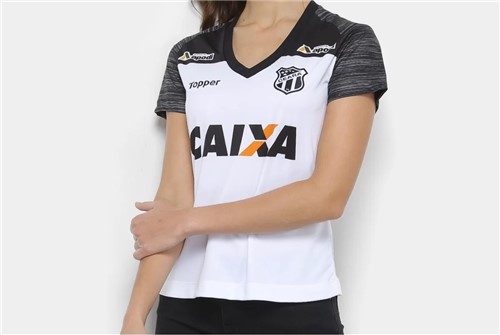 Camisa Ceará Treino 2018 Topper Feminina - 4202125-1819 (P)