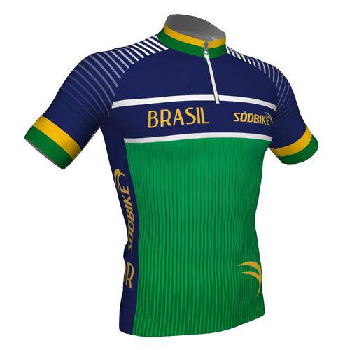 Tudo sobre 'Camisa Ciclismo Brasil 2018 Sódbike'