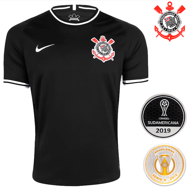 Camisa Corinthians II 2019/2020 Torcedor Masculina - VI462940-1
