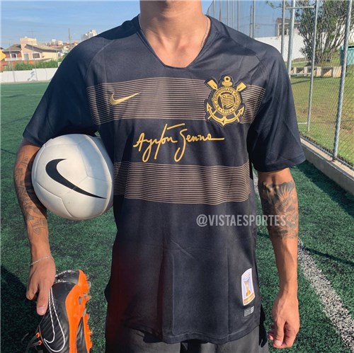 Camisa Corinthians III 2018/2019 Torcedor Masculina - VE391-1