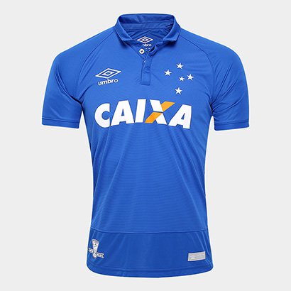Camisa Cruzeiro I 2016 Nº 10 Torcedor Umbro Masculina