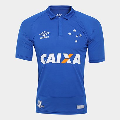 Camisa Cruzeiro I 2016 Nº 10 - Torcedor Umbro Masculina