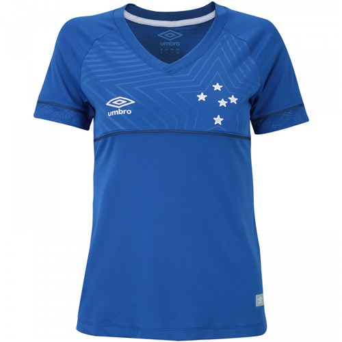 Camisa Cruzeiro I 2018/2019 Torcedor Feminina - VE408-1