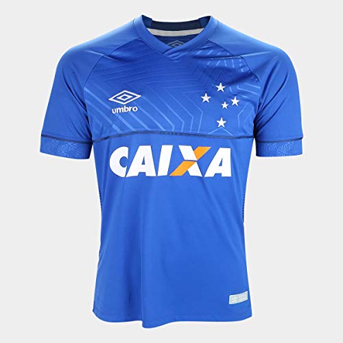 Camisa Cruzeiro I 18/19 S/n C/Patrocínio - Torcedor Umbro Masculina - Azul+branco - P