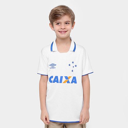 Camisa Cruzeiro Infantil II 17/18 S/nº Torcedor Umbro