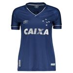 Camisa Cruzeiro Umbro Oficial 3 2017/2018 - Feminina