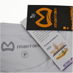 Camisa de Compressão Térmica Marra 10 Pro Proteção Solar Manga Longa - 2GG - BRANCO