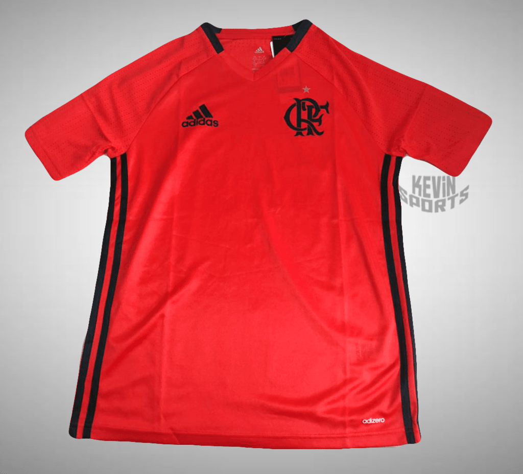 Camisa de Treino Flamengo 2016 Adidas - Infantil (8)